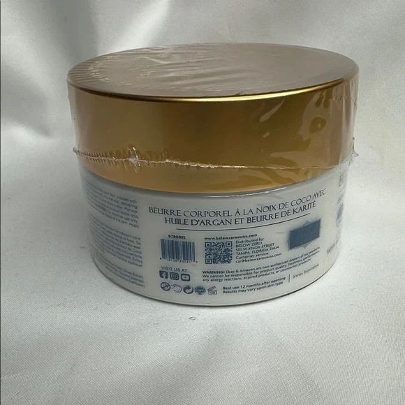 Below Zero Arctic Serenity Coconut Body Butter with Argan Oil and Shea Butter - Picture 6 of 9